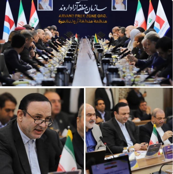 تأکید بر راهاندازی منطقه آزاد مشترک و شبانهروزی شدن مرز شلمچه تأکید بر راهاندازی منطقه آزاد مشترک و شبانهروزی شدن مرز شلمچه